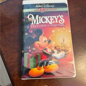 Walt Disney Mickey's Once Upon a Christmas VHS